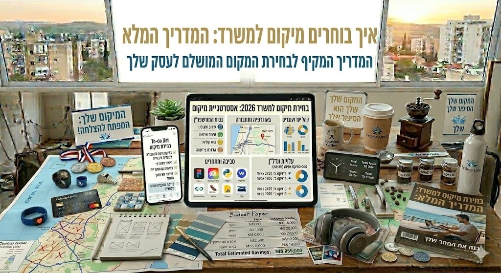 בחירת מיקום למשרד